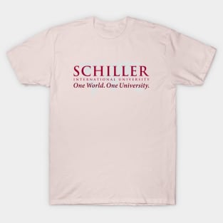 College "Schiller International" Style T-Shirt